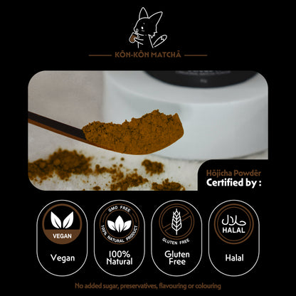 Premium Hojicha Powder (Medium Roast)